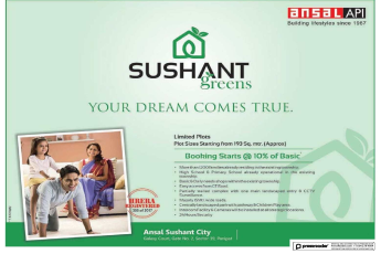 Enjoy the good life in myriad ways at Ansal API Sushant City in Sonipat